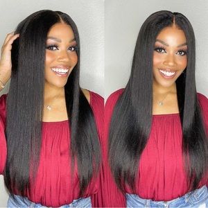 HD 5*5 Lace Closure Wigs 180” Natural Hair 18” Inches